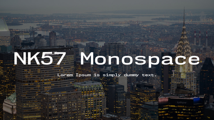 NK57 Monospace Font Family