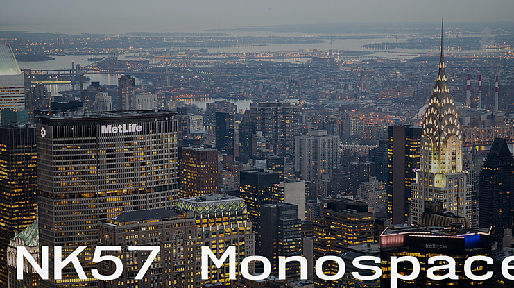 NK57 Monospace Font Family