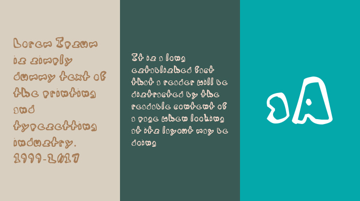 My Bald Friend Fred Font