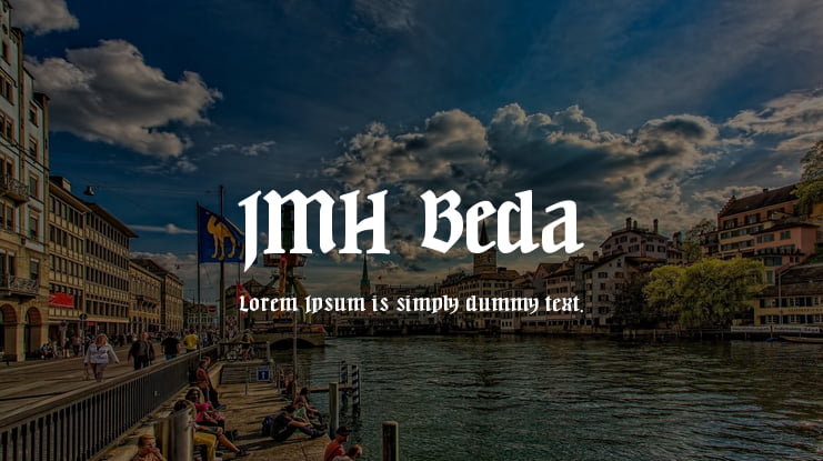 JMH Beda Font Family