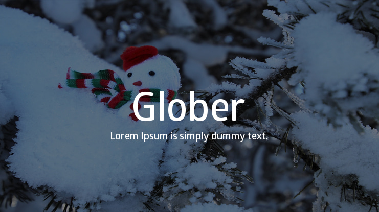 Glober Font Family