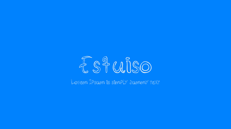 Esquiso Font