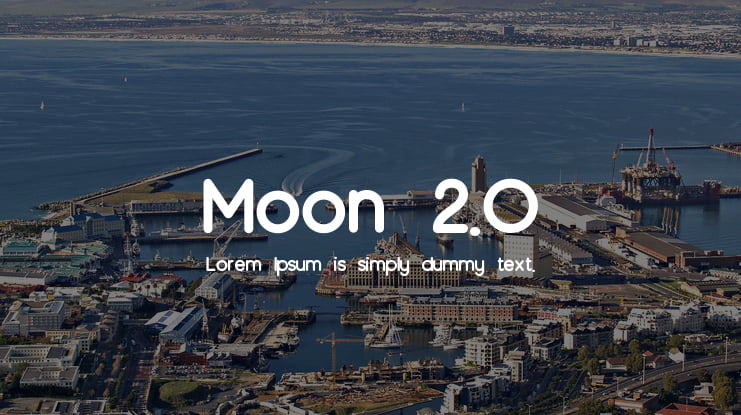 Moon 2.0 Font Family
