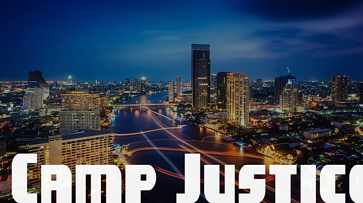 Camp Justice Font Family