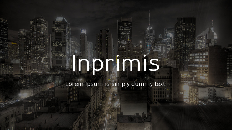 Inprimis Font Family