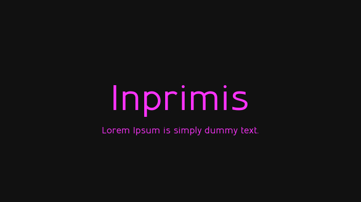 Inprimis Font Family