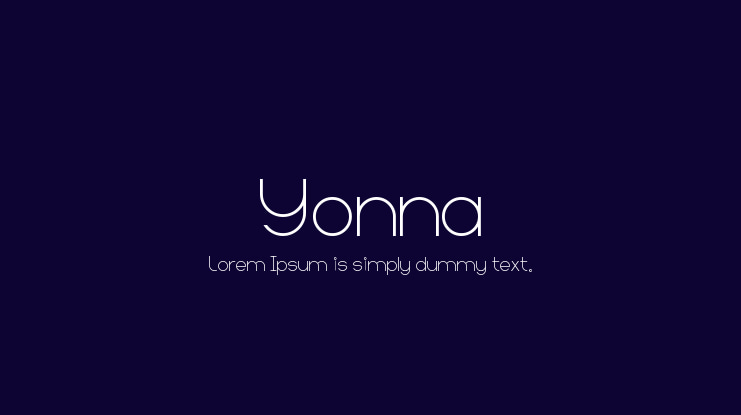 Yonna Font