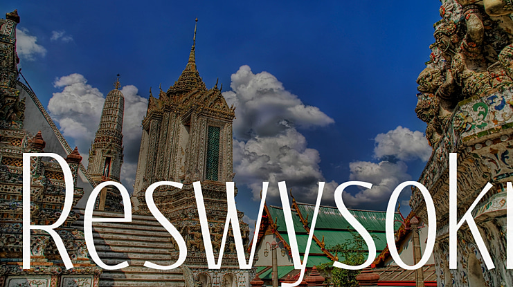 Reswysokr Font