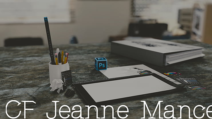 CF Jeanne Mance Font