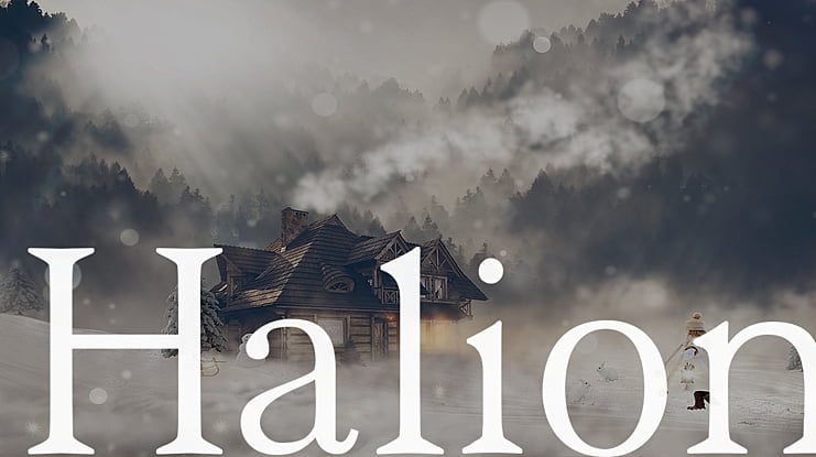 Halion Font