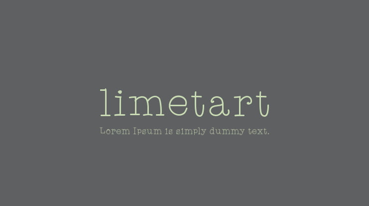 limetart Font