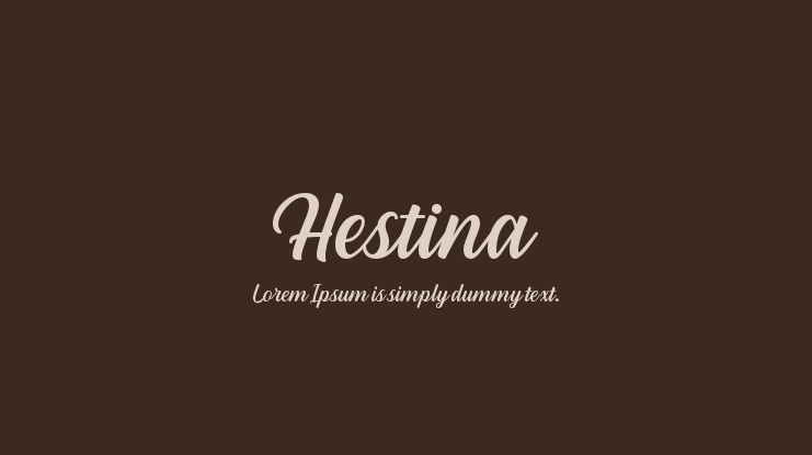 Hestina Font