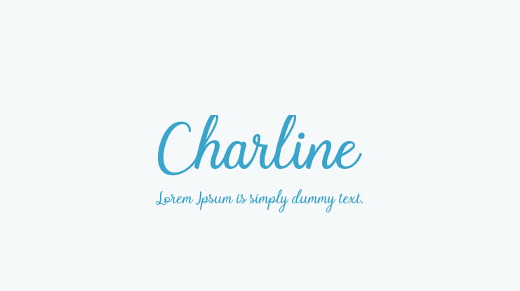 Charline Font