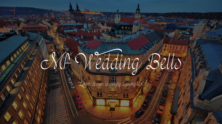 Mf Wedding Bells Font
