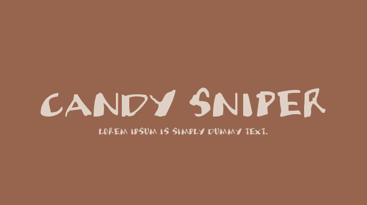 Candy Sniper Font