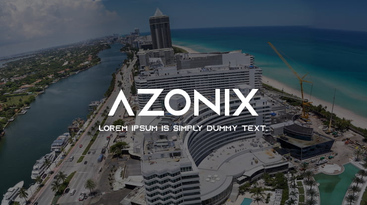 Azonix Font