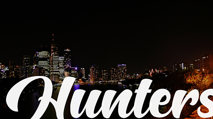 Hunters Font