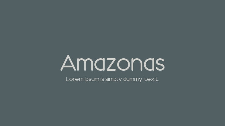 Amazonas Font