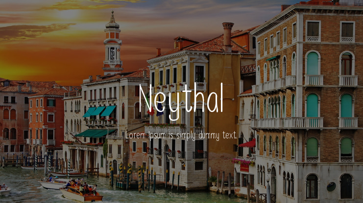 Neythal Font