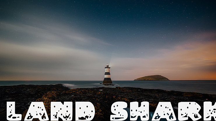 Land Shark Font Family