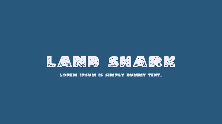 Land Shark Font Family