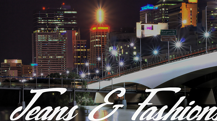 Jeans & Fashions Font