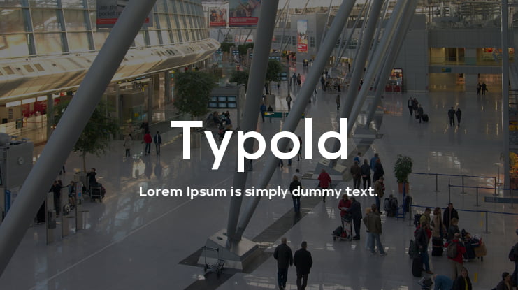 Typold Font Family