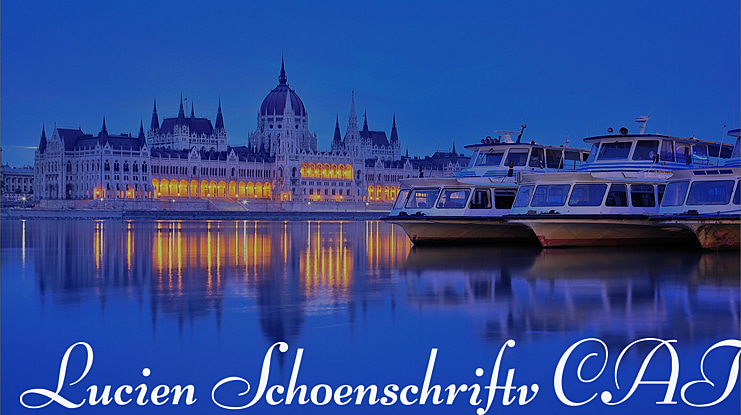 Lucien Schoenschriftv CAT Font