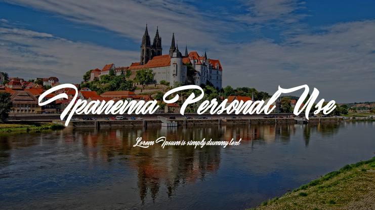 Ipanema Personal Use Font