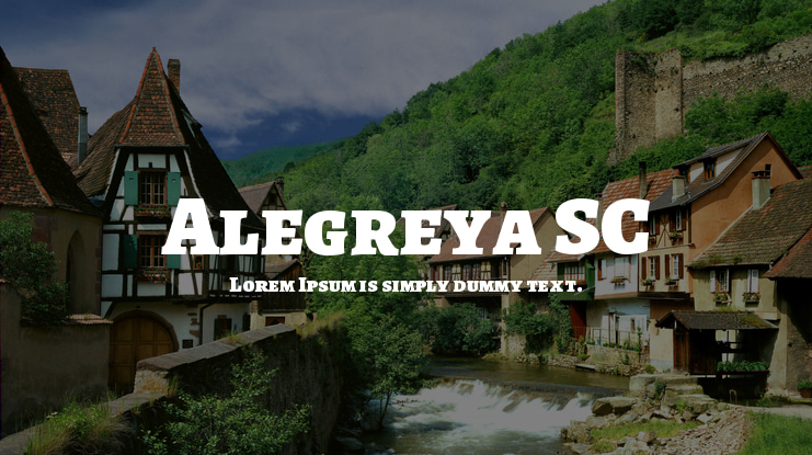 Alegreya SC Font