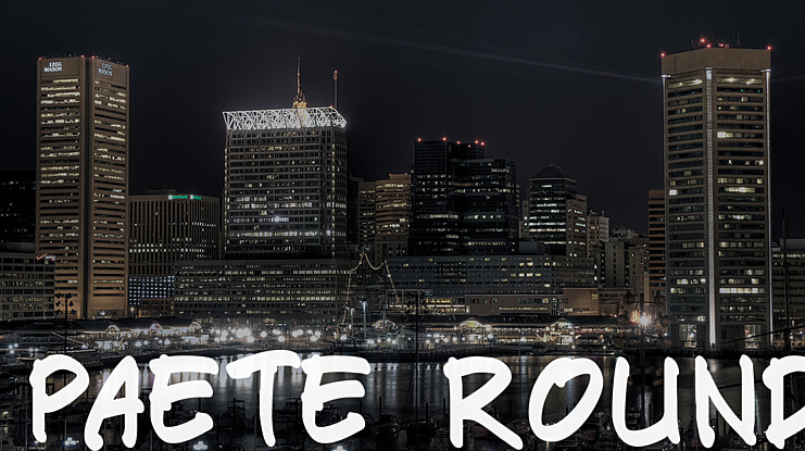 Paete Round Font Family