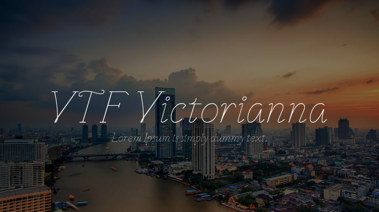VTF Victorianna Font Family