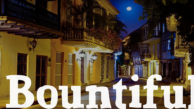 Bountiful Font