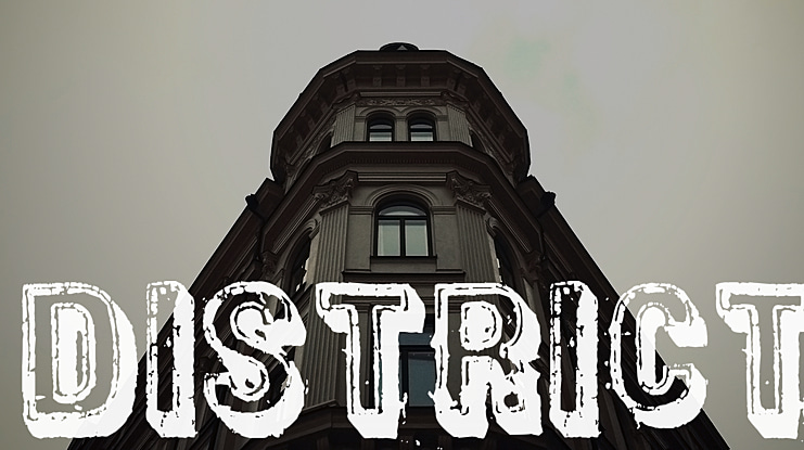 District Font