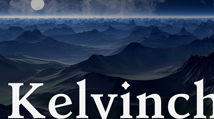 Kelvinch Font Family