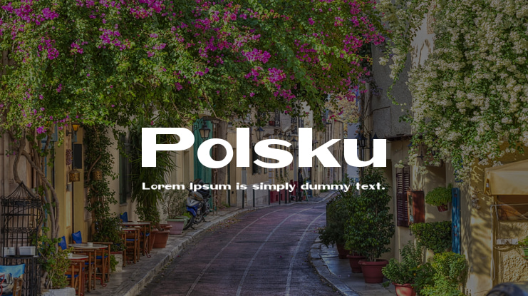 Polsku Font