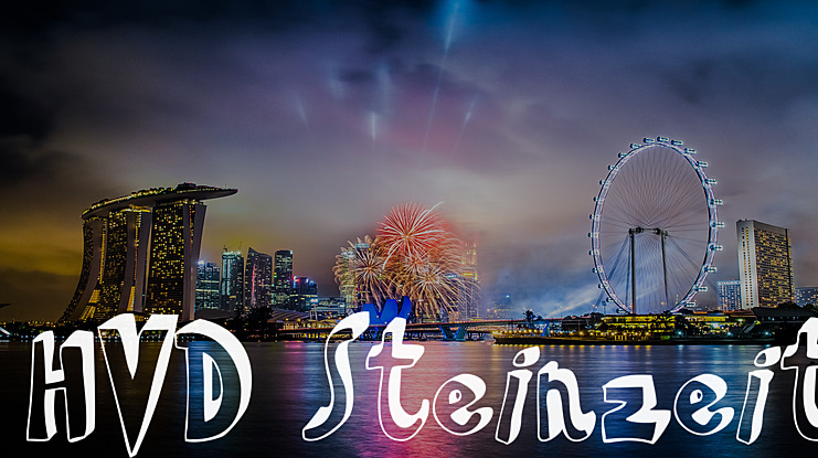 HVD Steinzeit Font Family