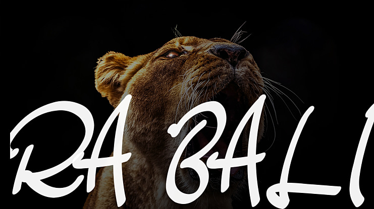 RA BALI Font