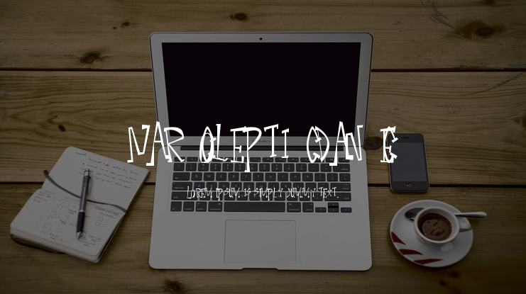 Narcoleptic Dance Font