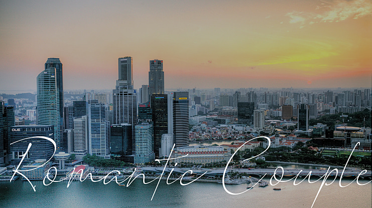 Romantic Couple Font