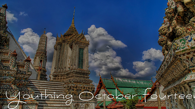 Youthing October Fourteen Font Family