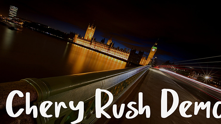 Chery Rush Demo Font