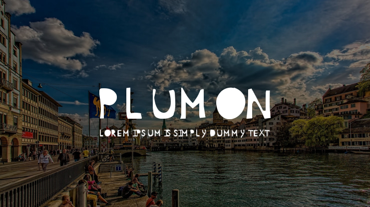Plumon Font
