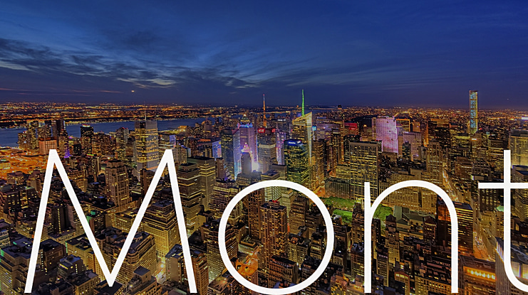 Mont Font Family