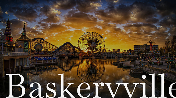 Baskervville Font Family