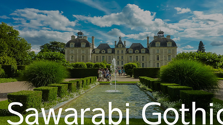 Sawarabi Gothic Font Family