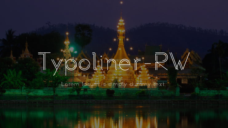 Typoliner-RW Font