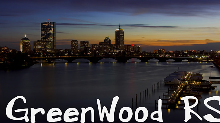 GreenWood RS Font