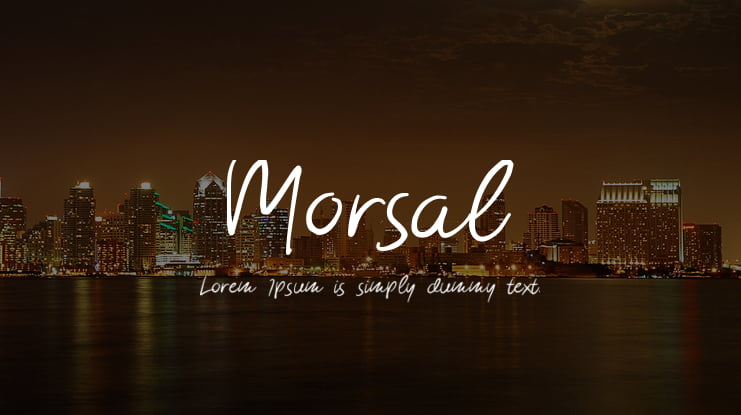 Morsal Font