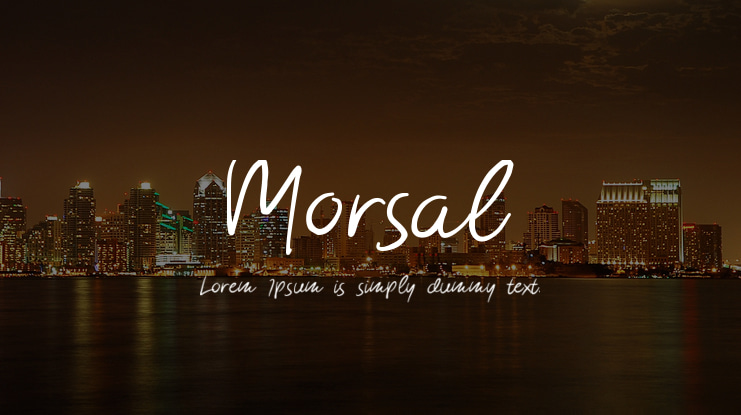 Morsal Font